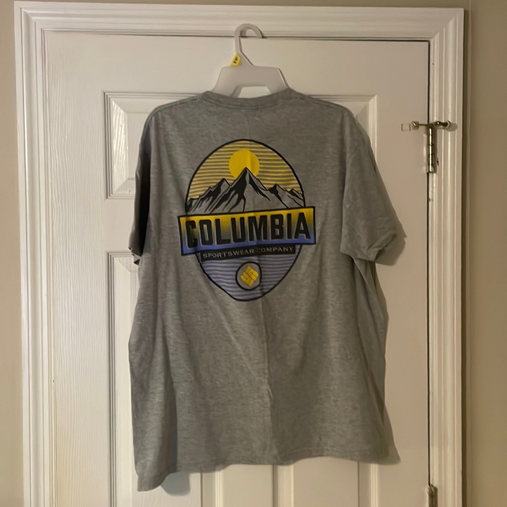 Columbia T-shirt XL Grey